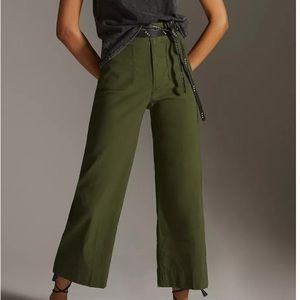 Maeve The Colette Cropped  in Holly. Size 27 Anthropologie